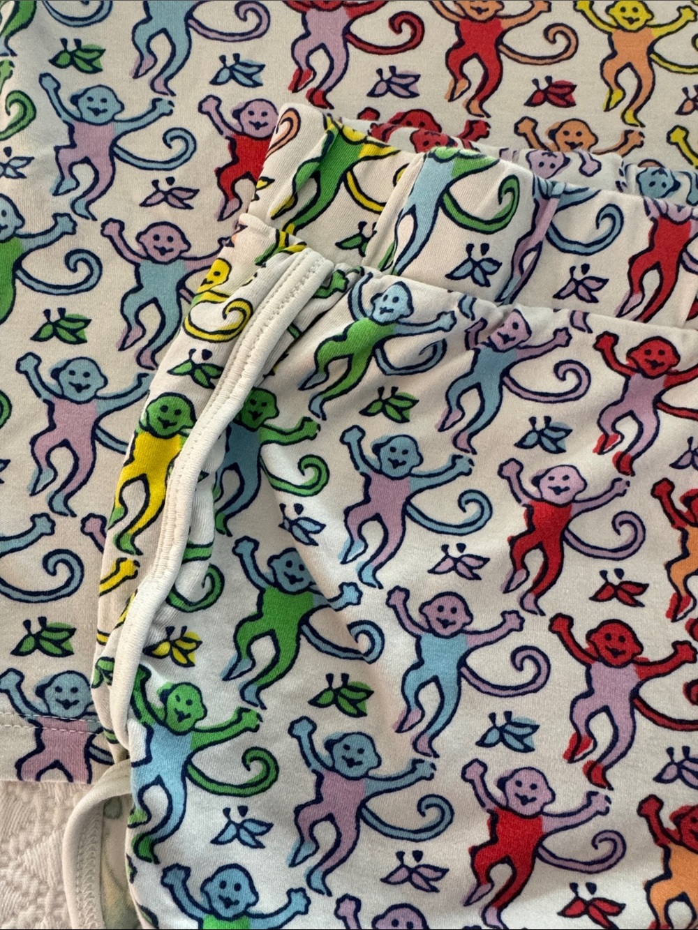 Roller Rabbit Monkey PJS - Picture 2 of 3
